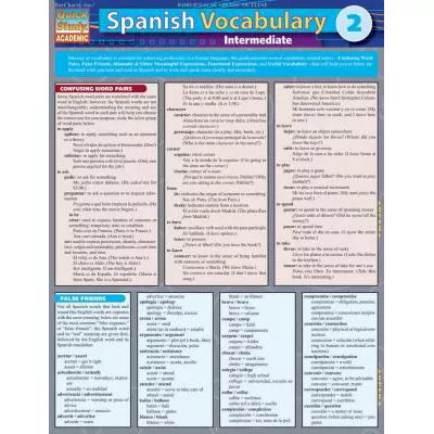 SPANISH VOCAB 2 - New (SKU: 15767262)