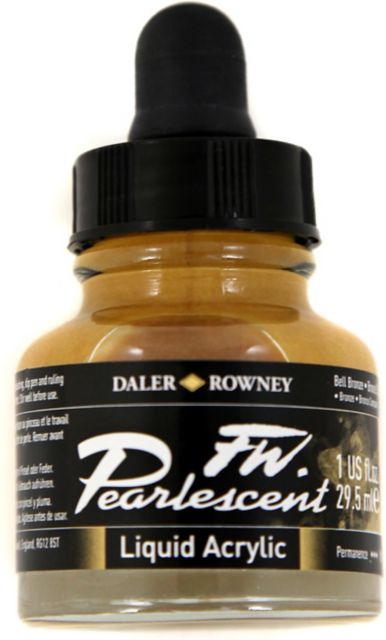 PEARLESCENT INK  1 OZ BELL BRONZE