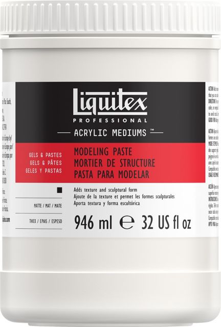 LIQUITEX MODELING PASTE 32OZ JAR