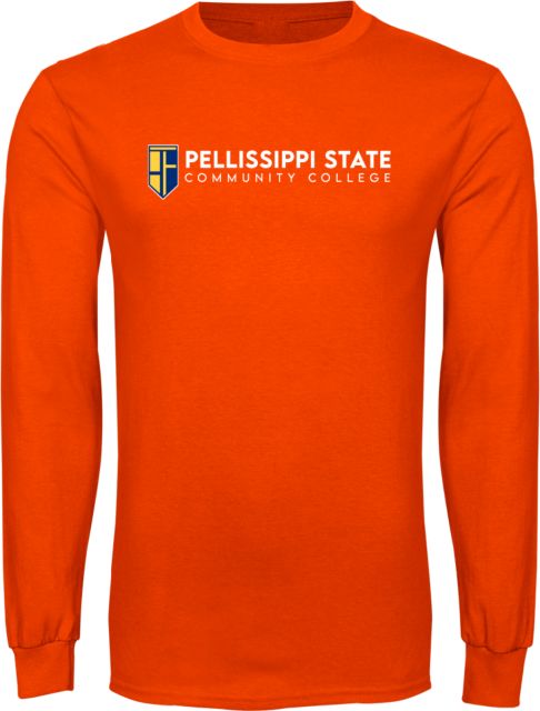 Pellissippi Long Sleeve T Shirt Pellissippi State Community College Logo - ONLINE ONLY
