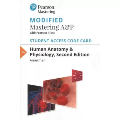 Mastering A&P with Pearson eText Access Code (24 Months) for Human Anatomy & Physiology