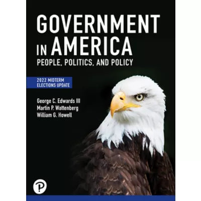 Pearson eText Government in America: People, Politics, and Policy, 2018 Elections and Updates Edition -- Instant Access